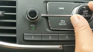 como conectar emparejar Via Bluetooth en 2014 Honda Accord