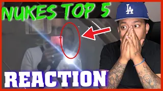 5 Scary Ghost Videos You WON'T Watch In The DARK Nukes Top 5 Reaction