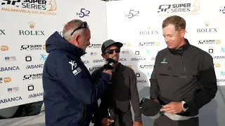 DAY 2 DEBRIEF SHOW  - 52 SUPER SERIES PALMAVELA SAILING WEEK