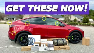 20 MUST-HAVE Accessories for the 2024 Tesla Model Y! 💎