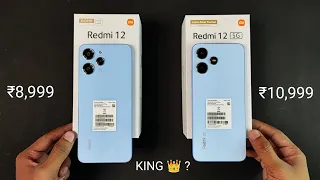 Redmi 12 5G vs Redmi 12 Full Comparison, Camera, Performance, Display Redmi 12 5g vs Redmi 12 4g