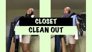 CLOSET CLEAN OUT | Clean With Me: Quarantine Edition