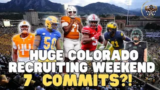 Live: Coach Prime And Colorado Host HUGE Recruiting Weekend! Could We Have 7 New Commits?!