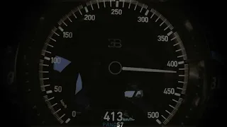 Bugatti Chiron 414 km/h on Autobahn // edit