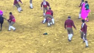 Bullfight Fail Lissabon man gets hurt/ killed by a bull  - Stierkampf fail Lissabon