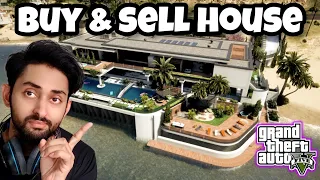 HOW TO CREATE YOUR OWN STORY IN GTA 5 | BUY & SELL HOUSE IN GTA 5 | GTA 5 Mods 2023 Hindi/Urdu