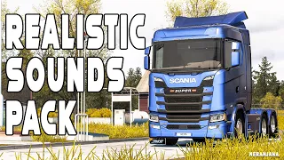 ETS2 Mods | How to Get Realistic Sounds - Real Sounds Pack/Sound Fixes Pack | ETS2 Mods v1.41