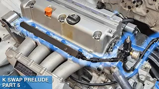 K Swap Fuel Line Setup - Kswap Prelude Part 5