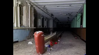 ABANDONED HOSPITAL BASEMENT BOWLING ALLEY