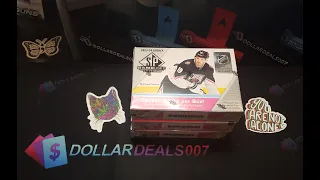 2023-24 Upper Deck SP Game Used 3 Boxes -  Worth $300 or Cardboard for the spokes of your bike!!