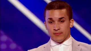 Jahmene Douglas' audition   Etta James' At Last  The X Factor UK 2012