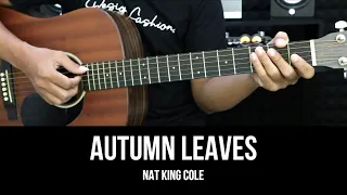 Autumn Leaves - Nat King Cole | EASY Guitar Lessons for Beginners - Chord & Strumming Pattern