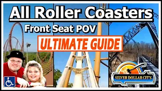 Ride In The Front Seat On ALL Roller Coasters At Silver Dollar City Theme Park Branson Missouri POV