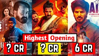 10 Malayalam Highest Grossing Opening First Day Collection Movies List With Lifetime Box Office