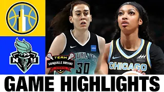 Chicago Sky vs New York Liberty Highlights (First Half) | Women's Basketball | 2024 WNBA
