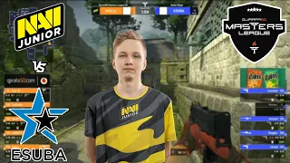 NaVi Junior vs Esuba | Gjirafa50 Masters League Season 2 | Лучшие моменты | csgo