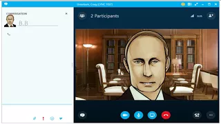 Поздравление с днём рождения для Семёна от Путина по скайпу