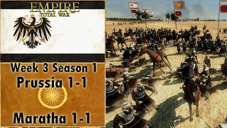 Prussia 1 1 vs Maratha 1 1 Nations Tournament Empire Total War 4v4