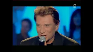 Johnny Eddy et I.Boulay chantent ""Lèche bottes blues" & "La musique que j'aime" (24.12.2004)