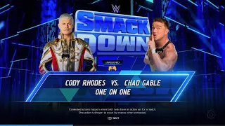 WWE 2K24 Universe - Smackdown, Cody meets Gunther