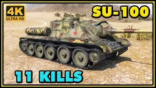 World of Tanks | SU-100 - 11 Kills - 4,5K Damage - 1 VS 5 Gameplay