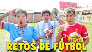 RETOS DE FUTBOL con EL TRIDENTE !! PENALES , CROSSBAR & BALONES SUPER LOCOS 99.99 % IMPOSOBLE!!