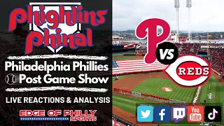 Phillies vs Reds Reaction I Phillies Postgame Show