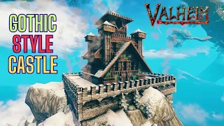 Valheim: How To Build A Gothic Style Castle (Part One: The build)