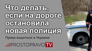 Что делать, если на дороге остановила новая полиция? Права водителя в Украине