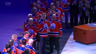 Gretzky brings the house down at Rexall Place