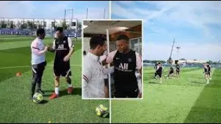 Leo Messi's First Training with PSG. [ Pure Afternoon Sports ]   12-08-2021