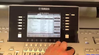 Using 'Music Finder' on Yamaha Tyros - Part Two - Arranging your songs