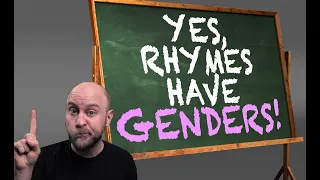 Lyrics 101: "Masculine" VS "Feminine" Rhymes - Brentalfloss