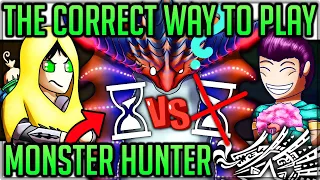 Have YOU Been Playing Monster Hunter Wrong - Monster Hunter World Iceborne! (Speedrun VS Casual)