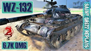 WoT WZ-132 Gameplay ♦ 6.7k Dmg 10 Kills ♦ Light Tank Review