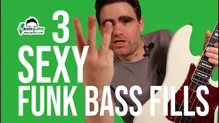 3 Sexy Funk Bass Fills