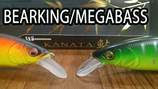 Обзор сравнение Bearking Kanata 160F и Megabass Kanata 160F! Появилась и у Медведей!