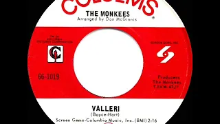 1968 HITS ARCHIVE: Valleri - Monkees (a #1 record--mono 45)