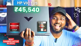 HP Victus Ryzen 5 5600H | AMD RX 6500M ⚡| Best Gaming Laptop Under ₹50,000 In 2024? 🔥🔥