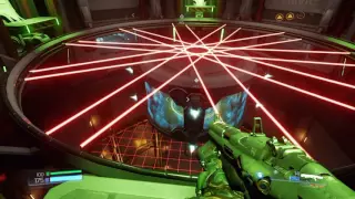 DOOM - How to get the BFG 9000 - Laser Trap Room Locked