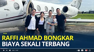 Raffi Ahmad Bongkar Biaya Sekali Terbang Menggunakan Jet Pribadi Miliknya