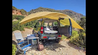 Camping And Insta360 Testing - Suzuki Jimny Camper