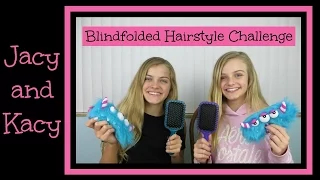 Blindfolded Hairstyle Challenge ~ Jacy and Kacy