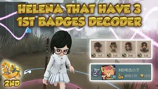 #117 Top Rank Survivor The Real Top Tier Decoder Main | Identity V | 第五人格 제5인격 |Helena