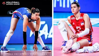 Beautiful Girl and Talented Volleyball Player - Katarina Lazovic | VNL 2021