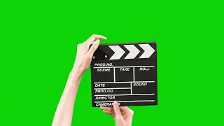 Movie Slate Green Screen | Everything Green Screen