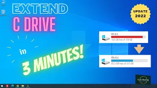 [Completely DONE] How to Extend C drive in 3 minutes | Solved why I can not extend C drive in Window