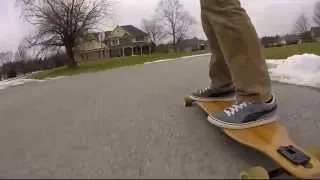 Longboarding in Winter