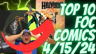 FOC Comics Top 10 Spec Picks Due 4/15/2024 | Comic Speculation | Marvel | DC Comics | Key Comics