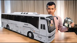 How I Made Hanif Volvo 9700 Model 1/12 Scale Rc Bus At Home
